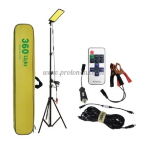 LED COB ПАНЕЛ С ТЕЛЕСКОПИЧНА СТОЙКА 12V 500W