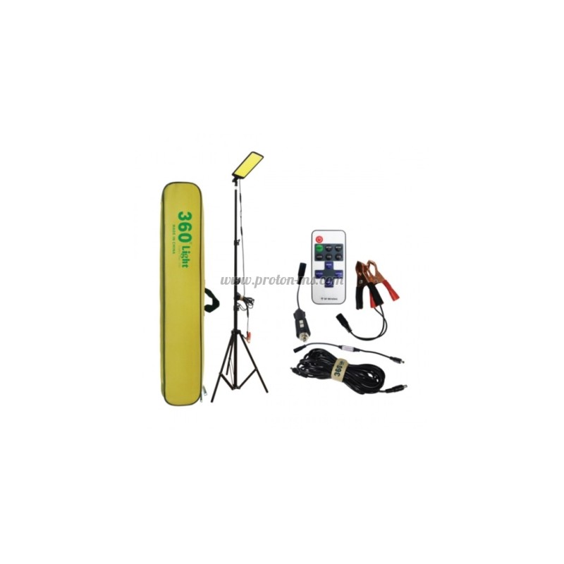 LED COB ПАНЕЛ С ТЕЛЕСКОПИЧНА СТОЙКА 12V 500W