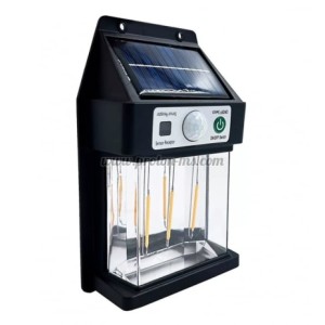 СОЛАРЕН LED ПРОЖЕКТОР 3W СЪС СЕНЗОР ЗА ФАСАДНО ОСВЕТЛЕНИЕ ТРОЕН