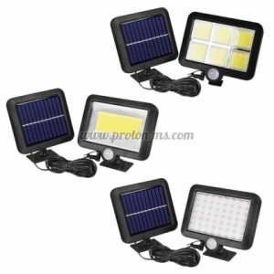 ЛАМПА СЪС СОЛАРЕН ПАНЕЛ И 6 COB LED ДИОДА