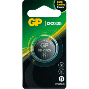 ЛИТИЕВА БУТОННА БАТЕРИЯ GP CR-2325 3V 1 БР. В БЛИСТЕР /ЦЕНА ЗА 1 БР./