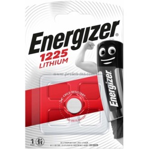 Литиева бутонна батерия BR1225 3V 1бр. /1pk/ ENERGIZER