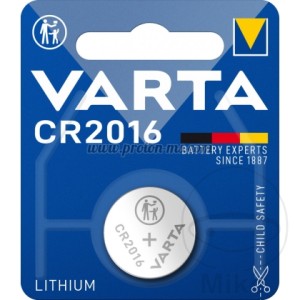БАТЕРИЯ CR 2016 VARTA