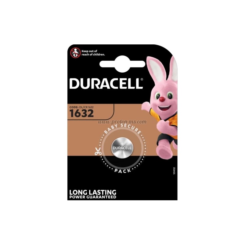БУТОННА БАТЕРИЯ DURACELL CR-1632