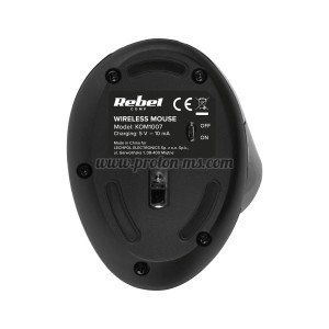 МИШКА ОПТИЧНА БЕЗЖИЧНА ВЕРТИКАЛНА REBEL WM-500