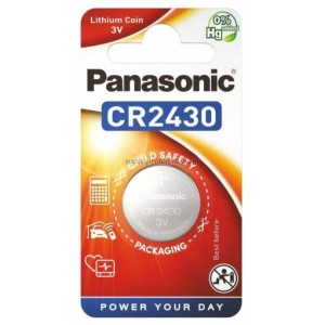 БУТОННА БАТЕРИЯ ЛИТИЕВА PANASONIC CR2430