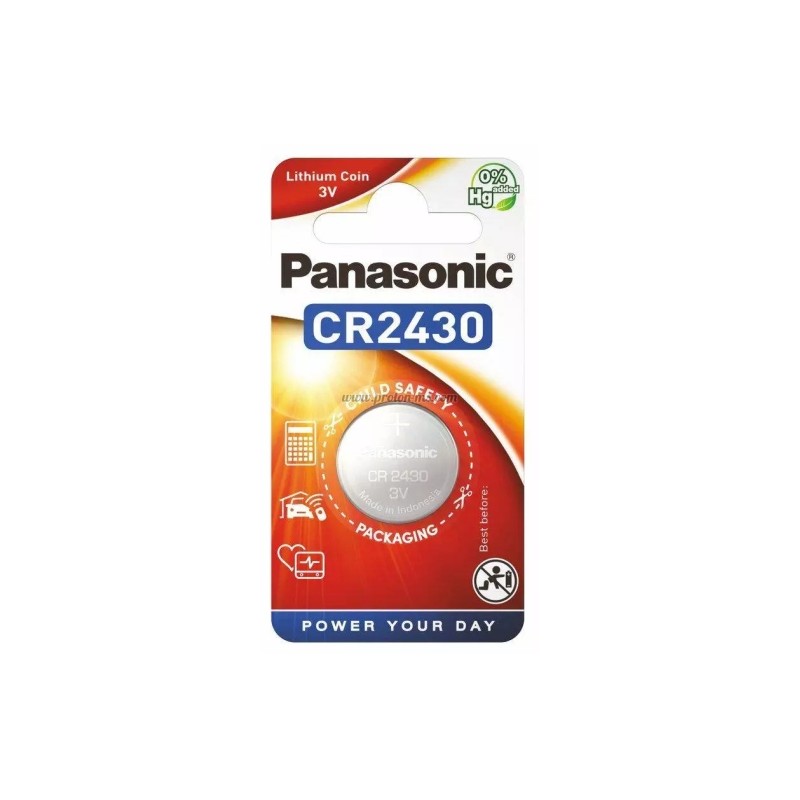 БУТОННА БАТЕРИЯ ЛИТИЕВА PANASONIC CR2430