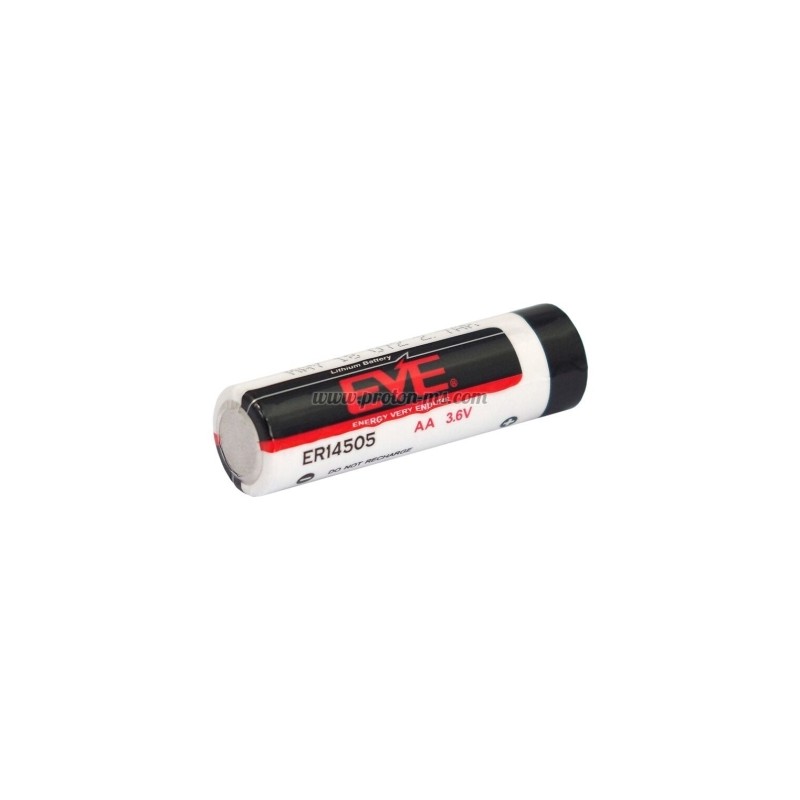 БАТЕРИЯ ЛИТИЕВА 3.6V 2700MAH АА R6 14505 EVE