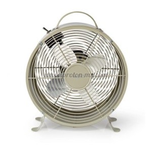 ВЕНТИЛАТОР ЗА СТАЯ, НАСТОЛЕН, 230VAC, 20W, СИВ, FNCL10GY20, NEDIS