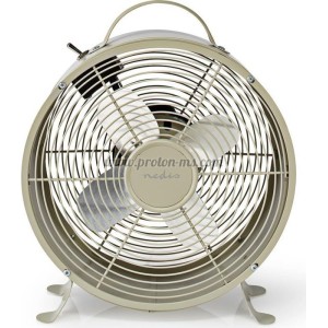 ВЕНТИЛАТОР ЗА СТАЯ, НАСТОЛЕН, 230VAC, 20W, СИВ, FNCL10GY20, NEDIS