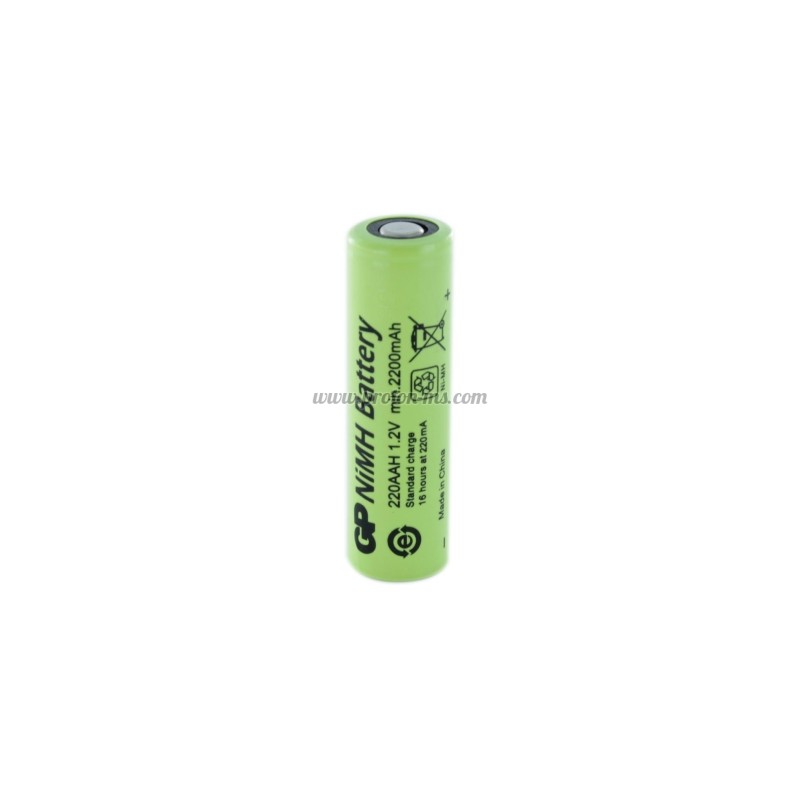 АКУМУЛАТОРНА БАТЕРИЯ R6 AA 220AAH-B 2200MAH NIMH 1 БР. BULK INDUSTRIAL GP