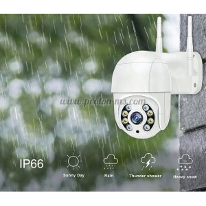 ВЪНШНА ВОДОУСТОЙЧИВА ВЪРТЯЩА СЕ КАМЕРА СЪС СЕНЗОР ЗА ДВИЖЕНИЕ - WI FI SMART CAMERA A8