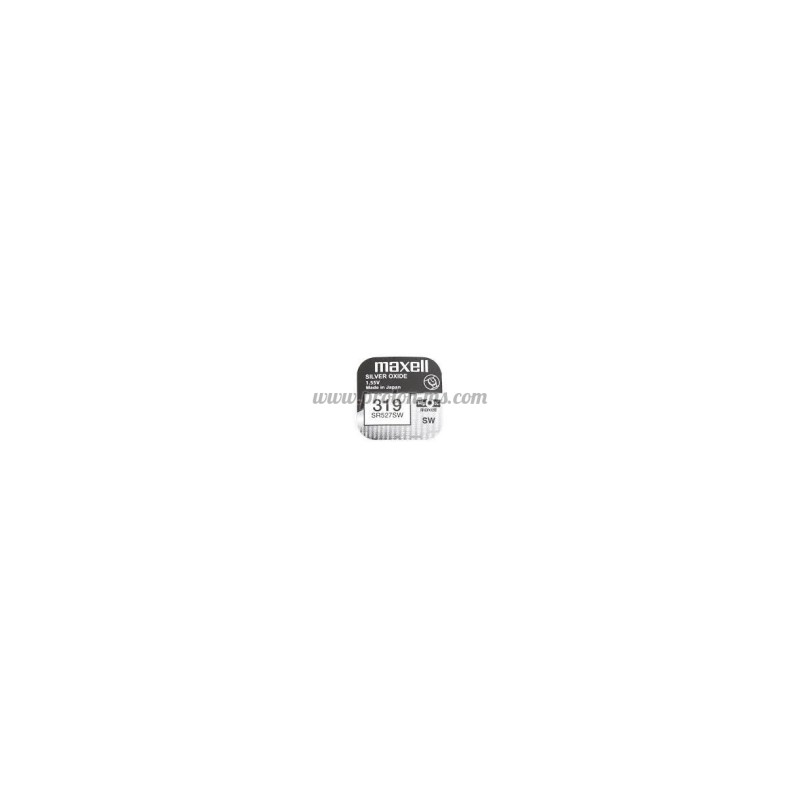 Бутонна батерия сребърна MAXELL SR-527 SW 1.55V /319/ 1.55V
