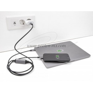 DELOCK КАБЕЛ USB-C