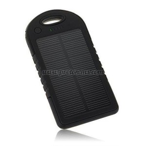 СОЛАРНА ВЪНШНА БАТЕРИЯ С 2 БР. USB ИЗХОДА ЗА МОБИЛНИ ТЕЛЕФОНИ (8000 MAH)