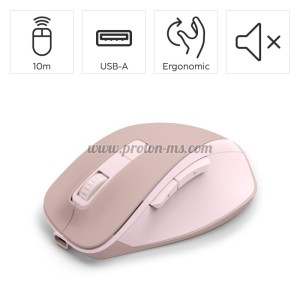 HAMA БЕЗЖИЧНА ОПТИЧНА МИШКА WM-500 RECHARGE, 6 БУТ.,800/1200/1600 DPI,