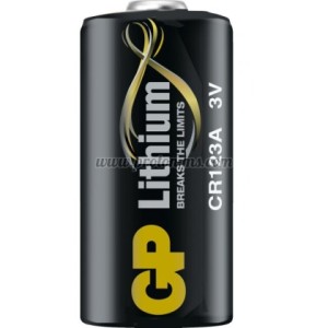 Батерия литиева Фото GP CR-123 3V