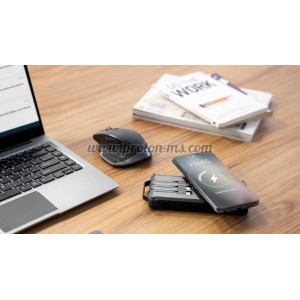 МОБИЛНО ЗАРЯДНО УСТРОЙСТВО ПРЕНОСИМА БАТЕРИЯ POWER BANK USB 5V 2A 10000MAH KRUGER&MATZ LI-POL СОЛАР