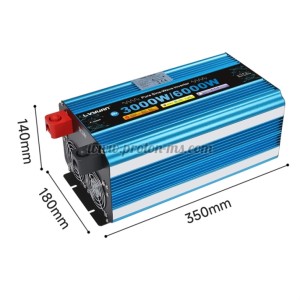 ТРАНСВЕРТЕР ИНВЕРТОР ЧИСТА СИНУСОИДА 3000W 12V/230V LVYUAN F-3000P/2SH