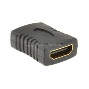HDMI адаптер, HDMI-HDMI, черен, 4K, NEDIS