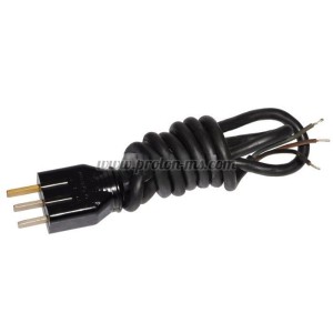 Захранващ кабел 3х2.5mm2 гумиран 25А с щепсел