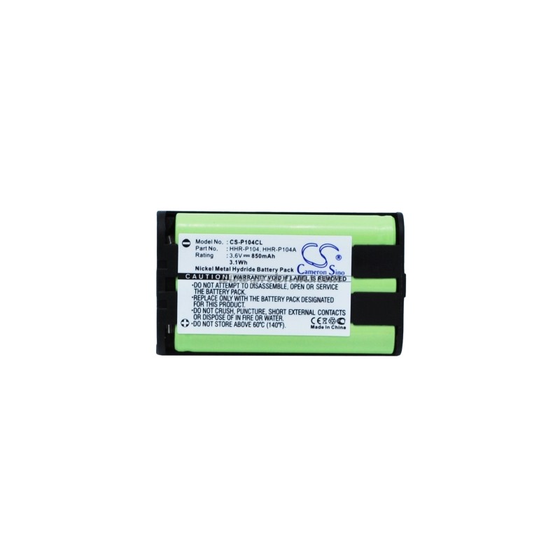 Батерия за телефон 3.6V NiMH 850mAh HHR-P104 Panasonic KX-TG5452M Cameron Sino