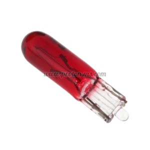 АВТОМОБИЛНА КРУШКА REBEL 12V 1.2W T5 RED ZAR0173