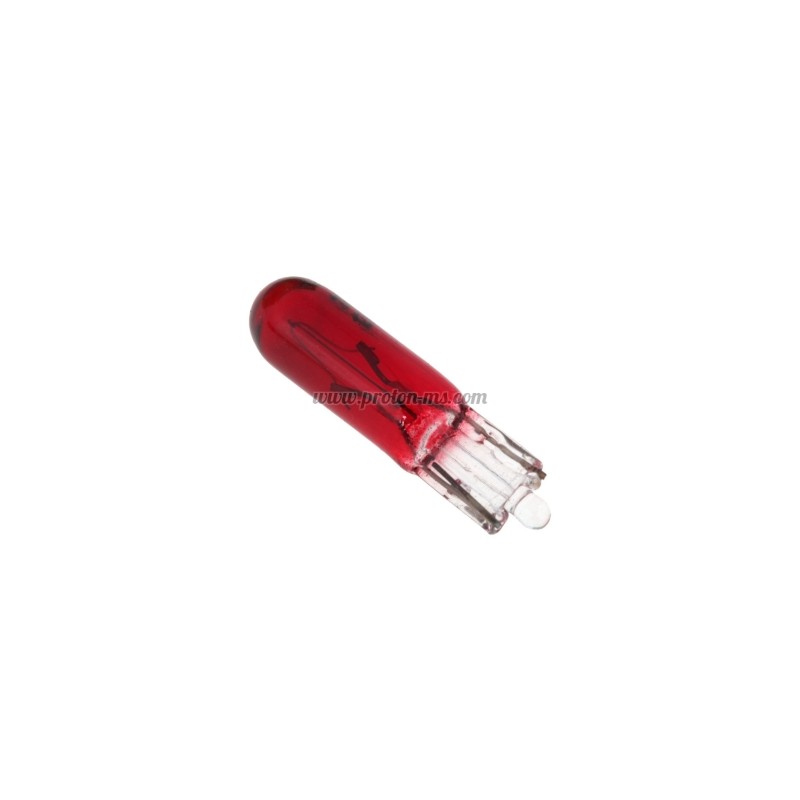 АВТОМОБИЛНА КРУШКА REBEL 12V 1.2W T5 RED ZAR0173