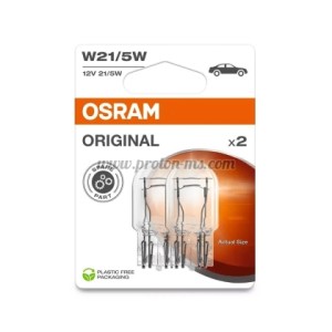 АВТОМОБИЛНА ЛАМПА 7515-02B W21/5W 12V W3x16q DUOBLISTER OSRAM