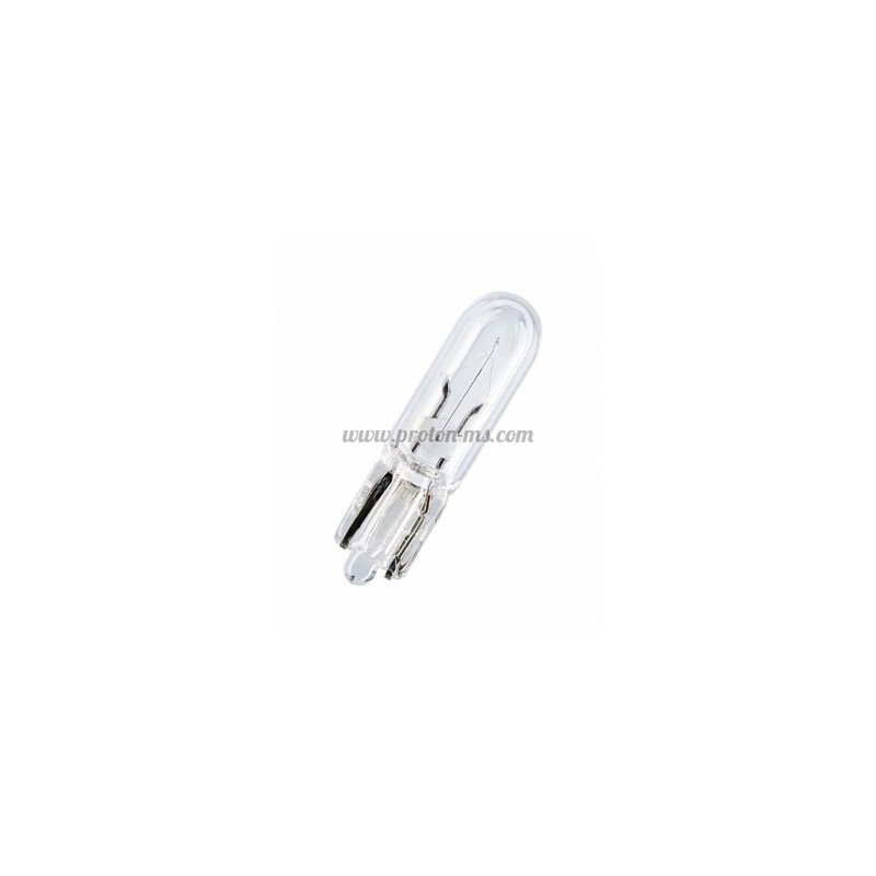 АВТОМОБИЛНА КРУШКА 2723 12V 2.3W W2X4.6D W2.3W БЕЗ ЦОКЪЛ OSRAM