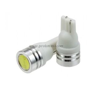 ДИОДНИ ГАБАРИТИ Т10 1LED (КОМПЛЕКТ 2 БРОЯ) С ЛУПА