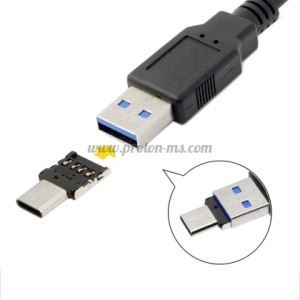 АДАПТЕР TYPE-C F – USB F.