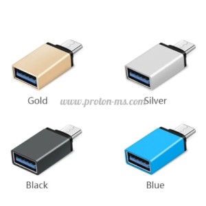 Преходник USB F към Type-C OTG