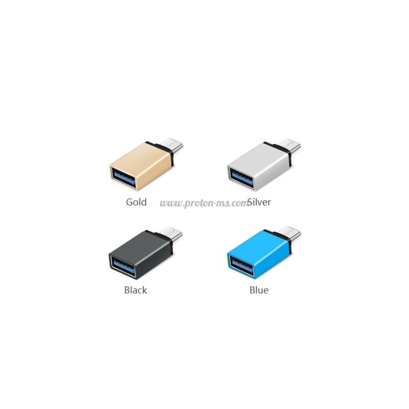Преходник USB F към Type-C OTG