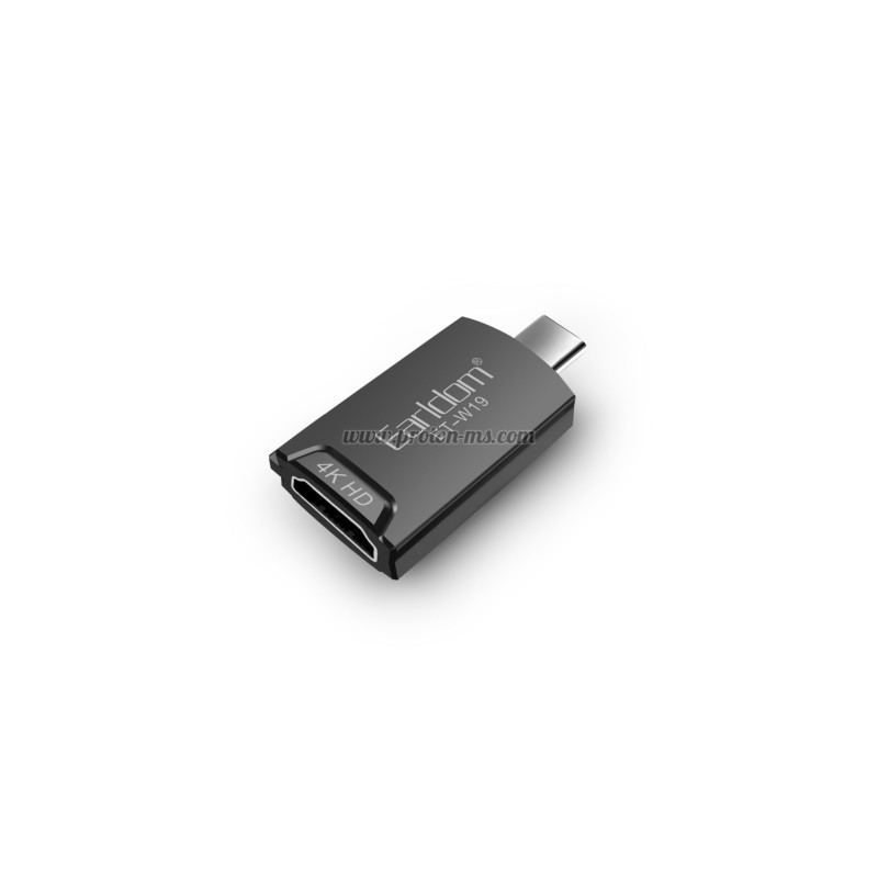 ПРЕХОДНИК EARLDOM ET-W19 HDMI (F) КЪМ TYPE-C