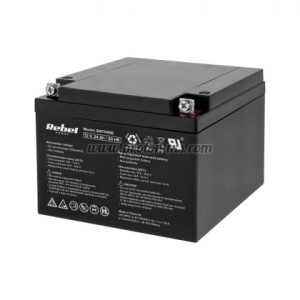 БАТЕРИЯ АКУМУЛАТОРНА 12V/24AH AGM ТЯГОВА ГЕЛОВА REBEL