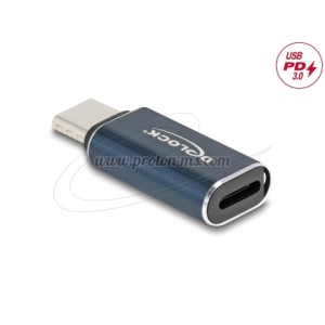 DELOCK АДАПТЕР USB-C МЪЖКО КЪМ LIGHTNING ЖЕНСКО PD 3.0