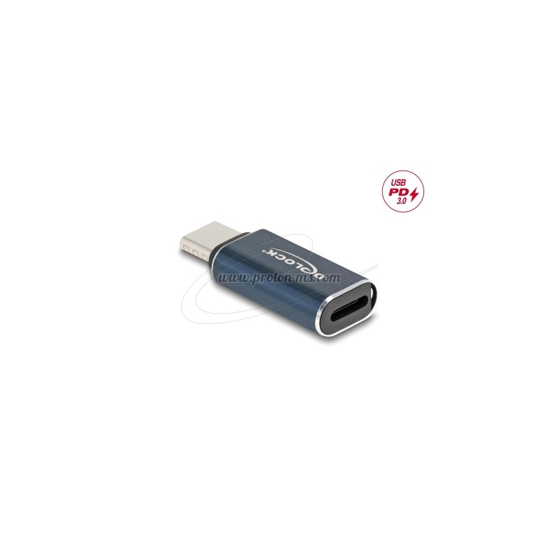 DELOCK АДАПТЕР USB-C МЪЖКО КЪМ LIGHTNING ЖЕНСКО PD 3.0