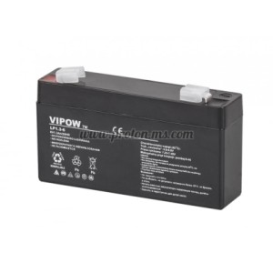 БАТЕРИЯ АКУМУЛАТОРНА 6V/1.3AH AGM ГЕЛОВА VIPOW