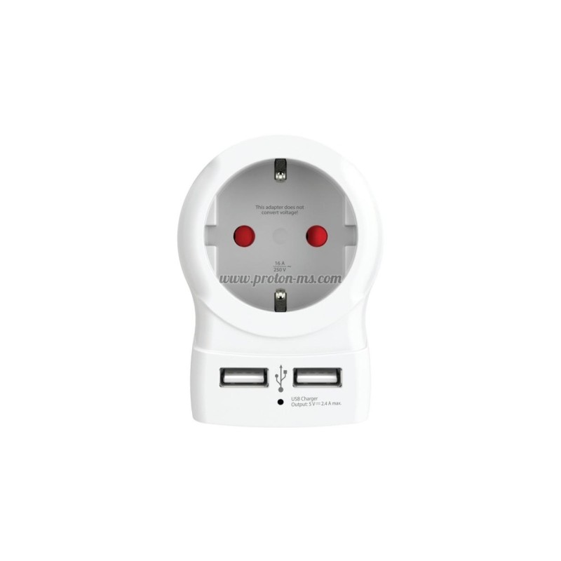SKROSS КОНТАКТ С 2 X USB ПОРТА