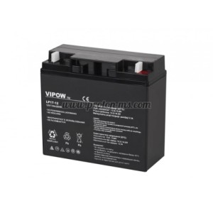 БАТЕРИЯ АКУМУЛАТОРНА 12V/17AH ТЯГОВА ГЕЛОВА VIPOW
