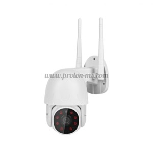 КАМЕРА ЗА ВИДЕОНАБЛЮДЕНИЕ ПОДВИЖНА WIFI IP KRUGER & MATZ CONNECT C30 TUYA + LAN