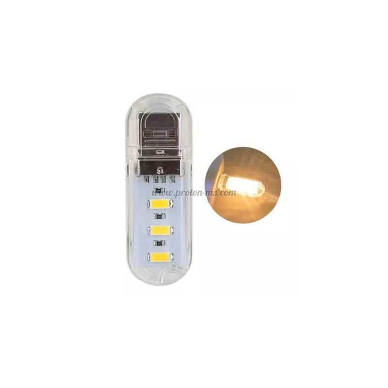 USB 3LED МИНИ ЛАМПА N428-30
