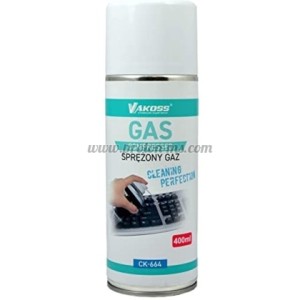 СПРЕЙ СГЪСТЕН ВЪЗДУХ 400ML VAKOSS