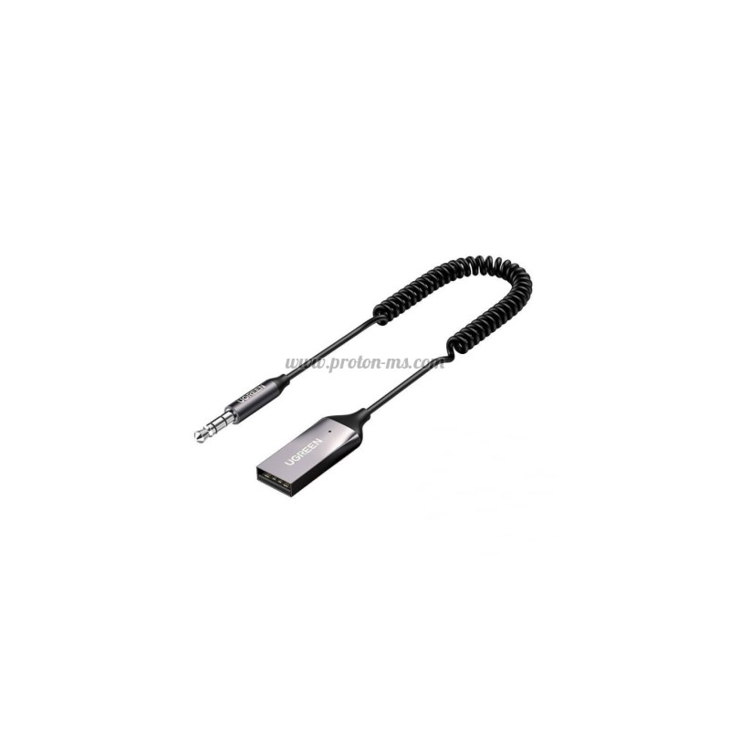 БЛУТУТ ПРИМЕНИК USB 5.0/3.5MM AUX С КАБЕЛ UGREEN CM309