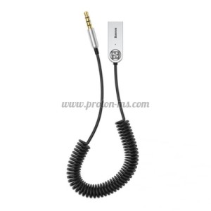 БЛУТУТ ПРИМЕНИК 5.0 USB/3.5MM AUX С КАБЕЛ BASEUS