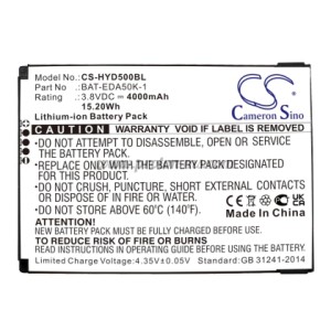 Батерия за баркод скенер Honeywell EDA50K ScanPal 50 BAT-EDA50K-1 LiIon 3.8V 4000mAh Cameron Sino