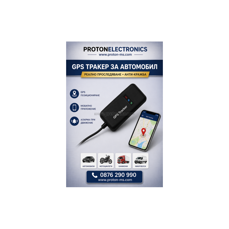 GPS ТРАКЕР ЗА КОЛА