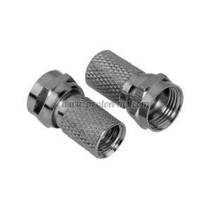 Адаптер HAMA 42858 F-конектор мъжко - 2 броя