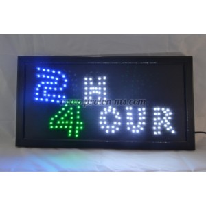 Светеща LED табела 24h